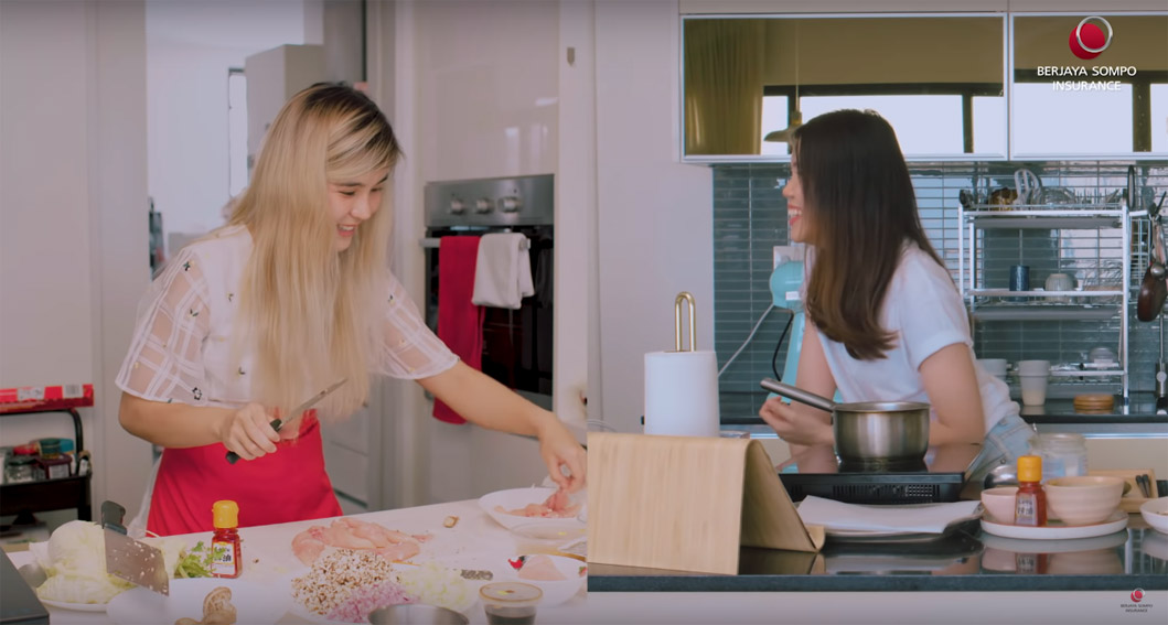 Berjaya Sompo Insurance find food, fun and fitness in this new normal web series via FCB Malaysia