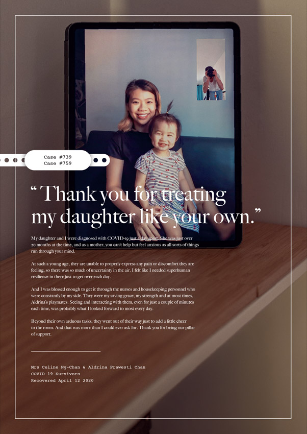 BBDO Singapore and OMD help enable COVID-19 survivors to voice their gratitude for frontliners