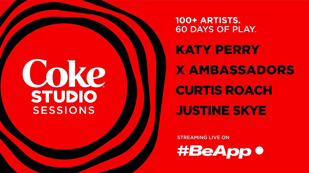 Live music streaming platform #BeApp and Coca-Cola launch Coke Studio Sessions