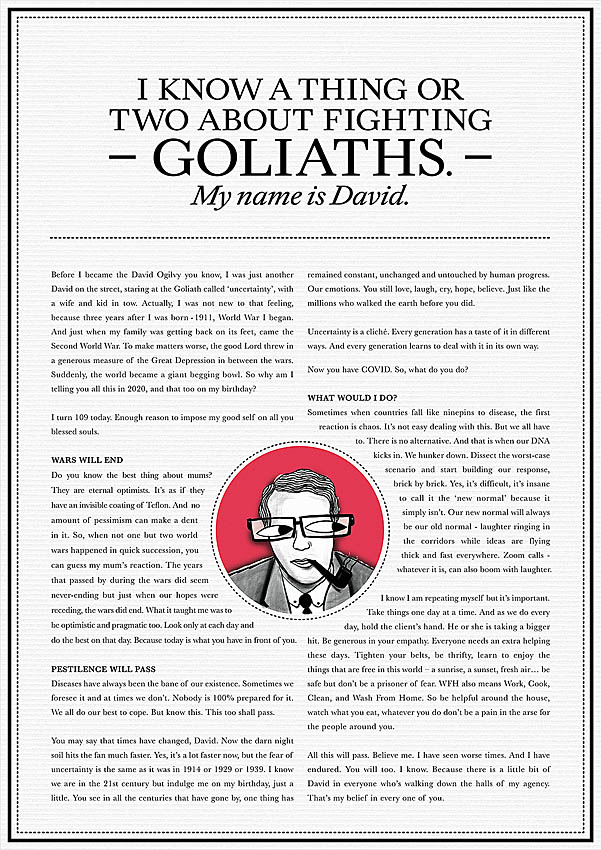 Ogilvy India celebrates David Ogilvy’s 109th birthday