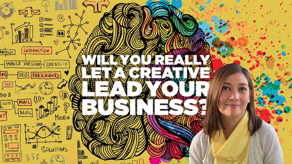 Dentsumcgarrybowen Global President Merlee Jayme speaks about creativity in business at the Cannes Future Gazers