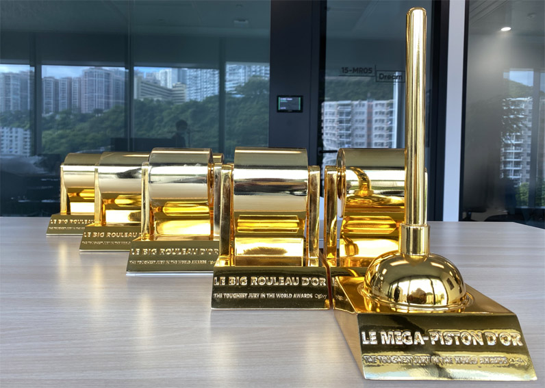 Chando Love Lines takes out the Le Mega-Piston d’Or at Ogilvy Asia’s The World’s Toughest Jury in the World Awards