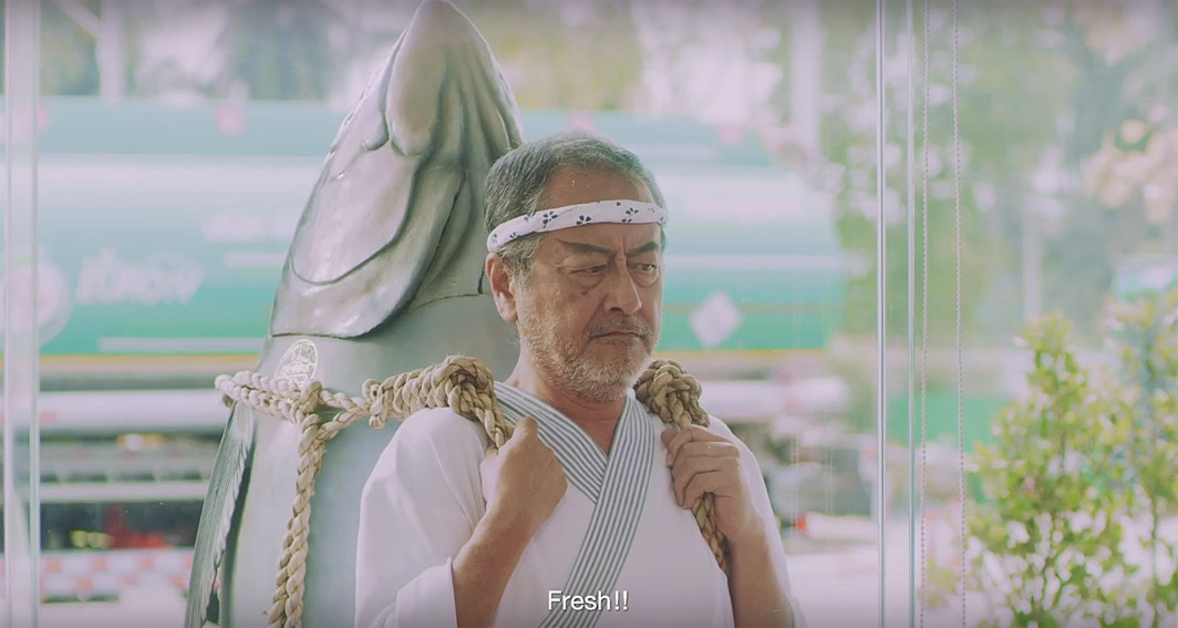 Leo Burnett Thailand introduces the master of freshness to PT service stations to determine how fresh their retail offering is