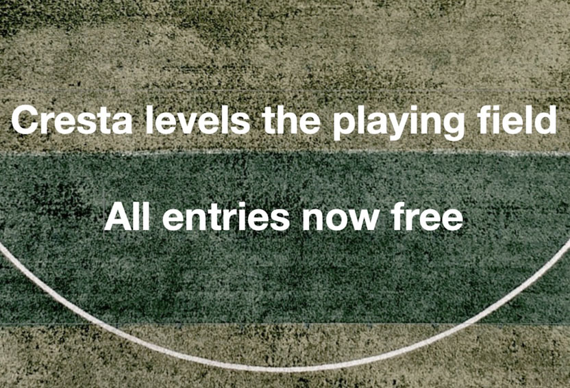 Cresta Awards axes all entry fees for 2020 to create level playing field