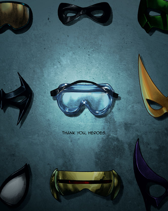 Top Philippine comic book artists teamed up with Wunderman Thompson Philippines to thank all the frontline heroes