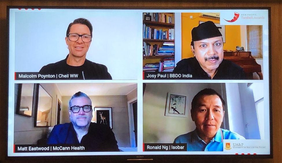Malcolm Poynton Global Chief Creative Officer Cheil Worldwide shares his experience on the Tambuli xChange online forum