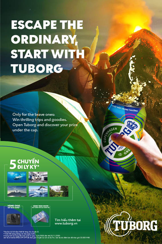 Happiness Saigon escapes the ordinary with Tuborg Vietnam in new campaign