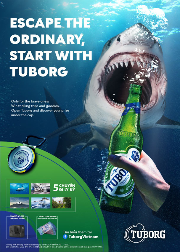 Happiness Saigon escapes the ordinary with Tuborg Vietnam in new campaign