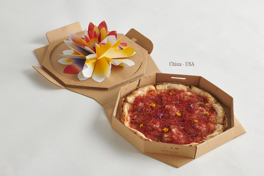 To celebrate world peace day Ki Saigon and Pizza 4Ps use pizza ingredients to bring countries in conflict together