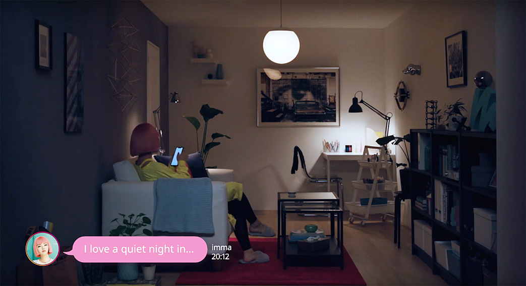 Wieden+Kennedy Tokyo brings Japan’s first virtual model to life for this IKEA campaign