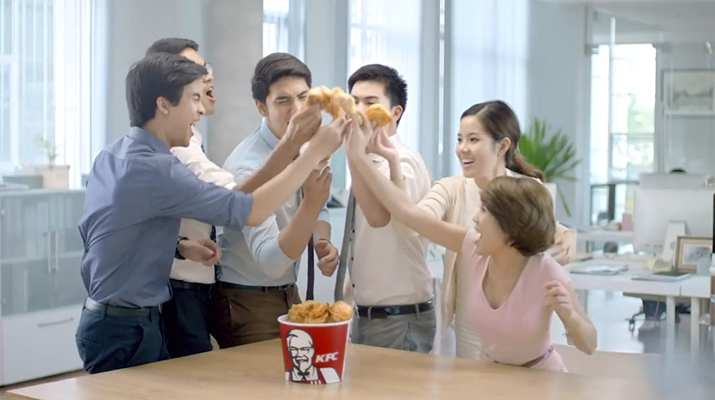 KFC increases online sales by 15% in the first month of Master Chick campaign created by Brilliant & Million Thailand