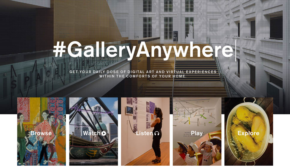 MullenLowe Singapore develops #GalleryAnywhere, a digital ecosystem which takes you into the National Gallery Singapore