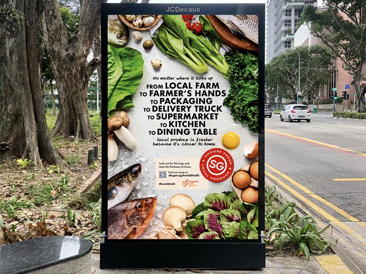 Grey Group Singapore launches new campaign for the Singapore Food Agency which coincides with the agency’s new Sustainability Practice