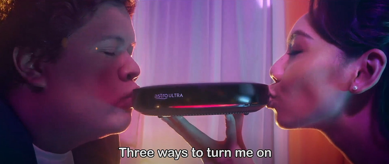 Ensemble Worldwide’s cheeky new campaign turns Malaysians on with Astro’s three viewing experience