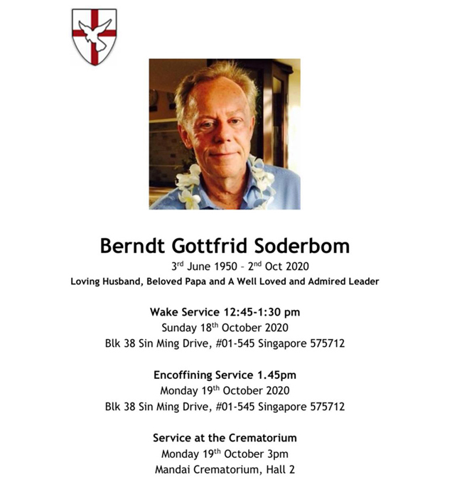 RIP Berndt Soderbom