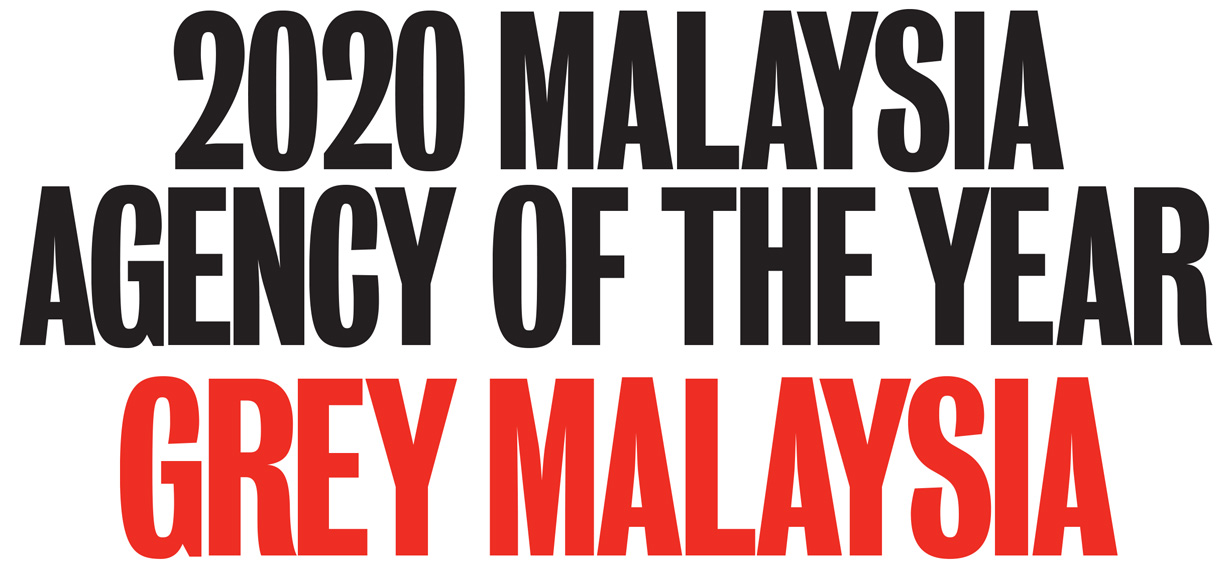 Campaign Brief Asia’s 2020 Malaysia Creative Rankings sees Grey Group awarded Creative Agency of the Year: Vince Lee, Elissa Azizi + Nicholas Kosasih head ranking of top creatives