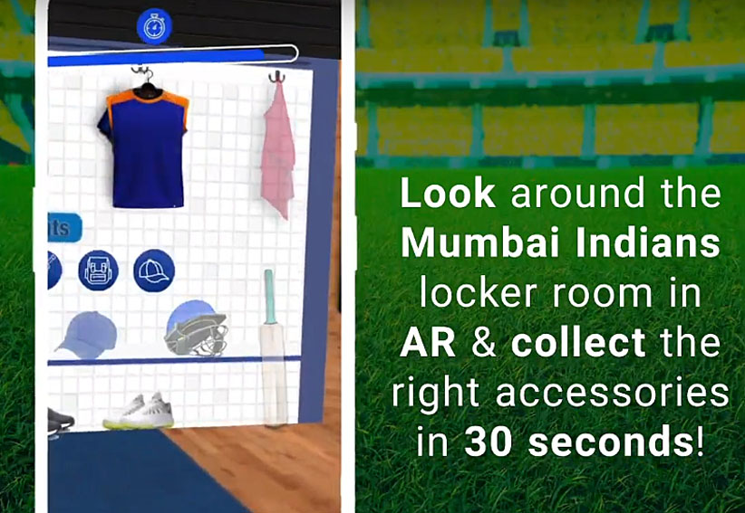 AliveNow takes Mumbai Indian cricket fans into their locker room via augmented reality