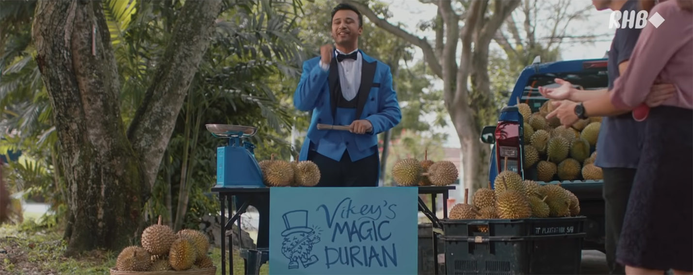 Magic, resilience and durian are the stars of RHB Bank’s new Deepavali campaign via FCB Kuala Lumpur