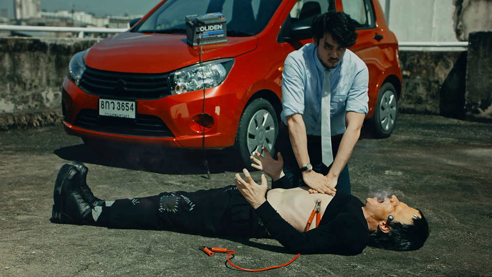CJ WORX Bangkok raises awareness and quality of Boliden car batteries via humorous product demonstration campaign shot by Mum Films