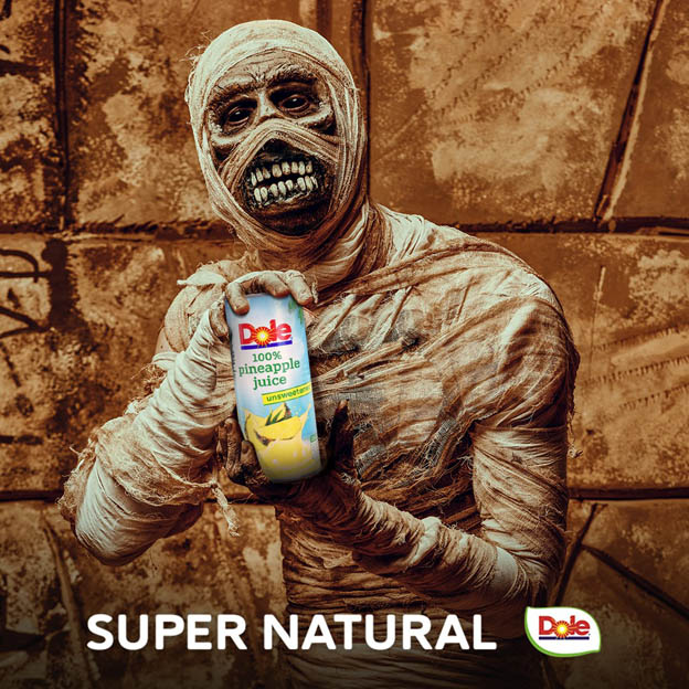 Petch&Partners Philippines create super natural Halloween campaign for Dole Philippines