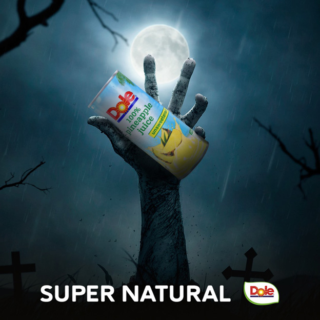 Petch&Partners Philippines create super natural Halloween campaign for Dole Philippines