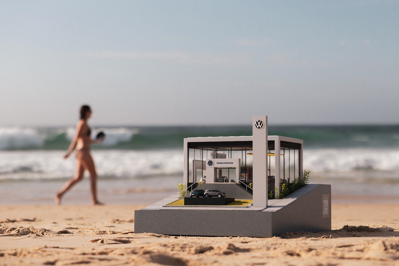 Seen+Noted: Volkswagen open World’s Smallest Dealership to let Aussies ‘try on’ its small SUVs