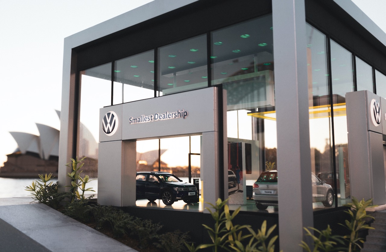 Seen+Noted: Volkswagen open World’s Smallest Dealership to let Aussies ‘try on’ its small SUVs