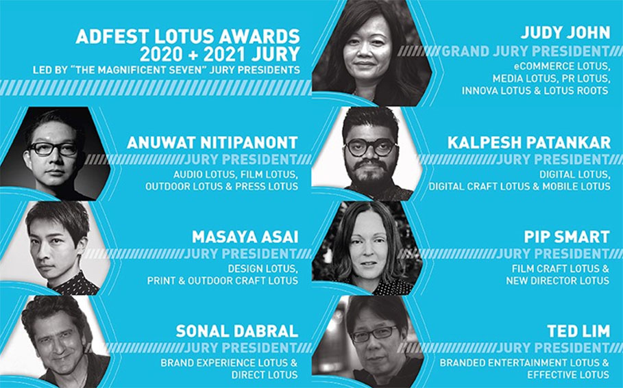Adfest names 2020 and 2021 Lotus Awards jury heads to sit with grand jury president Judy John