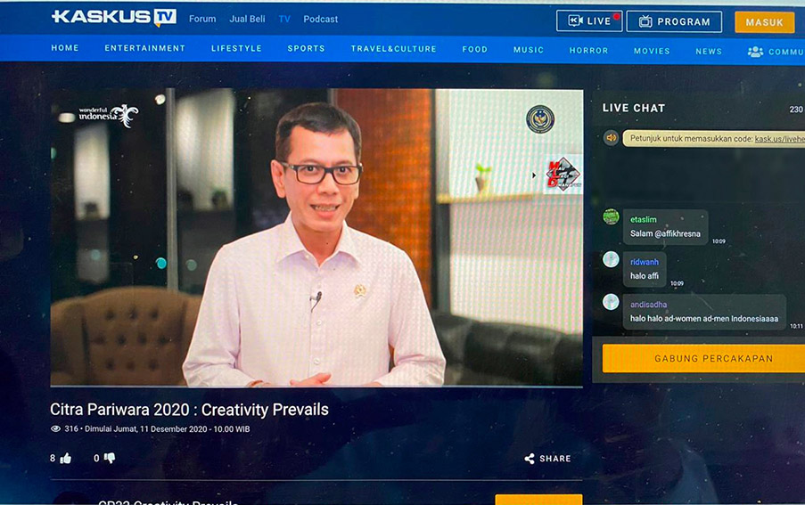 Flock Creative Network named Creative Agency of the Year at Indonesia’s Citra Pariwara 2020