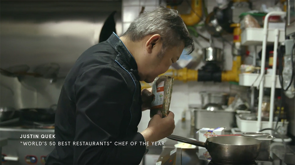 Chef Justin Quek cooks up a 3 course meal for humans using Furry’s Kitchen dog food via Ogilvy Singapore