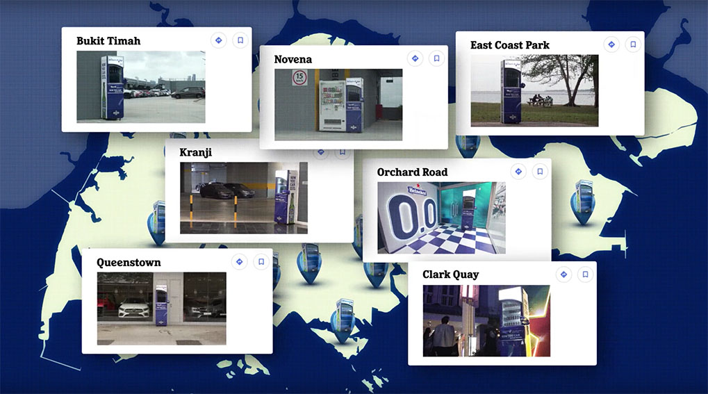 Publicis Singapore created the car key activated ‘The Driver’s Fridge’ to encourage Singaporeans to drink Heineken 0.0 before driving