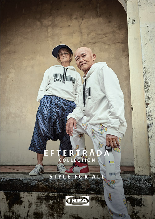 IKEA launches EFTERTRÄDA streetwear in Singapore via TBWA\Singapore print campaign