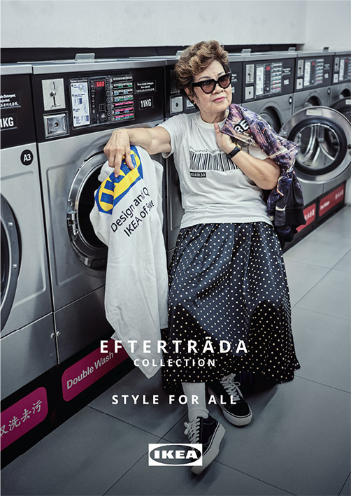 IKEA launches EFTERTRÄDA streetwear in Singapore via TBWA\Singapore print campaign