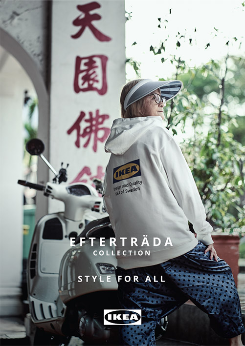 IKEA launches EFTERTRÄDA streetwear in Singapore via TBWA\Singapore print campaign