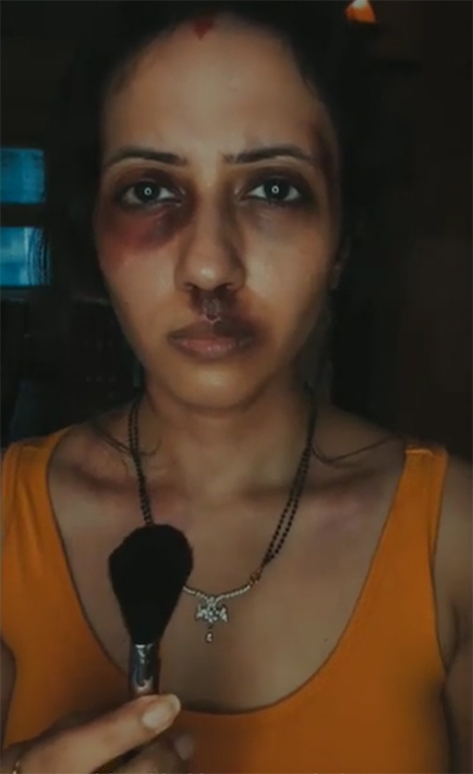 The women of MullenLowe Lintas Group India raise their voices against domestic violence