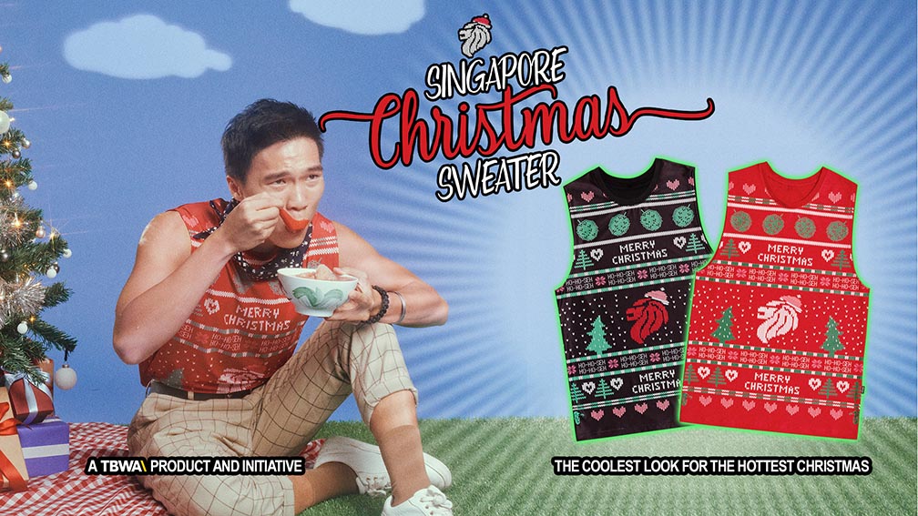 TBWA Singapore has a bit of fun creating the coolest look for the hottest christmas