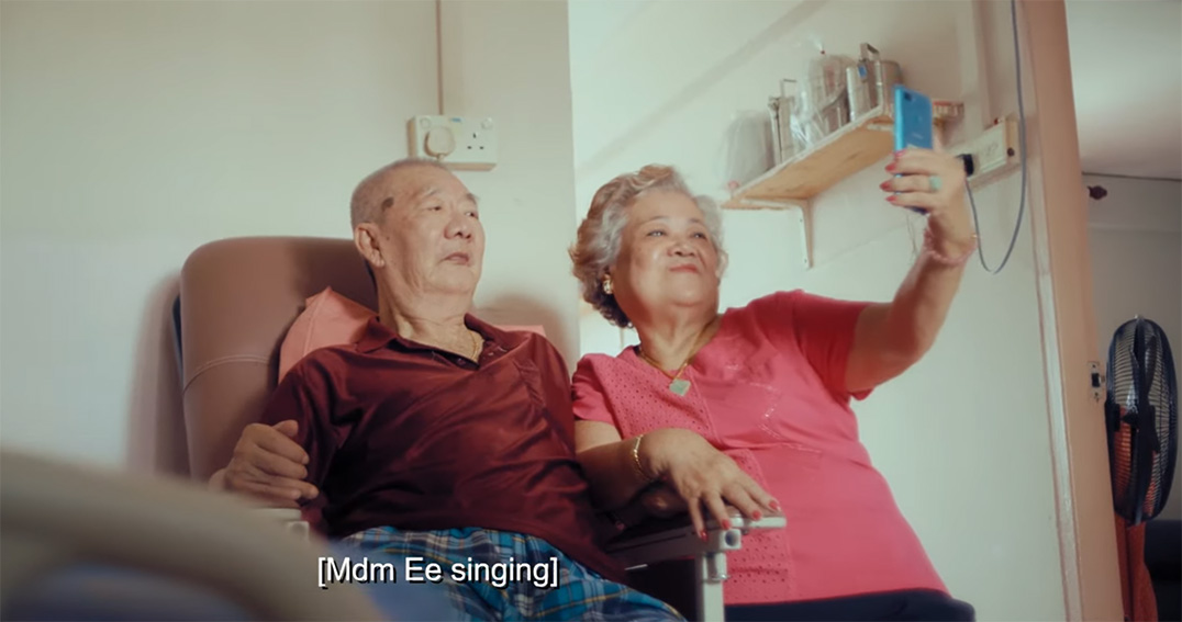 Singtel releases festive campaign that shares the story of three seniors learning digital skills to stay connected during Covid-19