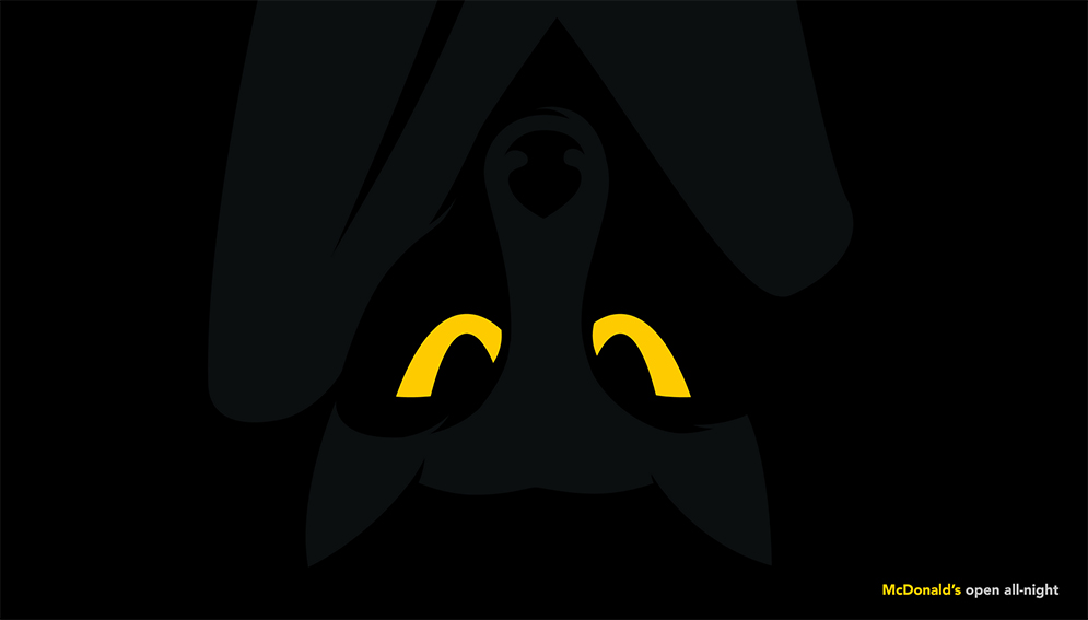Leo Burnett Vietnam releases ‘Nocturnal Animals’ print campaign for McDonald’s 24 Hours