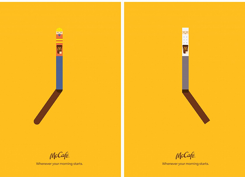 Leo Burnett Vietnam launches playful McCafe get your coffee fix anytime print campaign