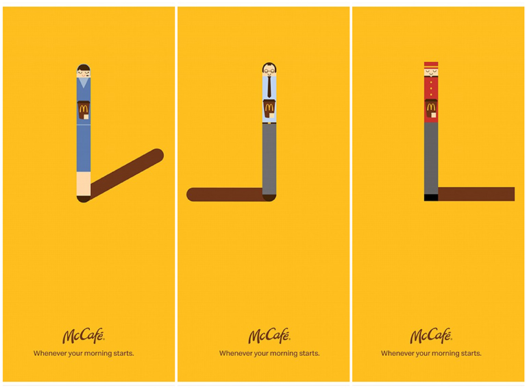 Leo Burnett Vietnam launches playful McCafe get your coffee fix anytime print campaign