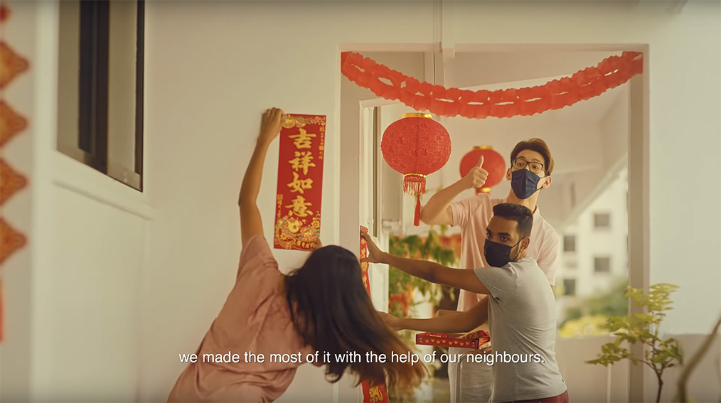 ADK Connect creates this nostalgic Lunar New Year spot for Singapore’s Ministry of Communications and Information