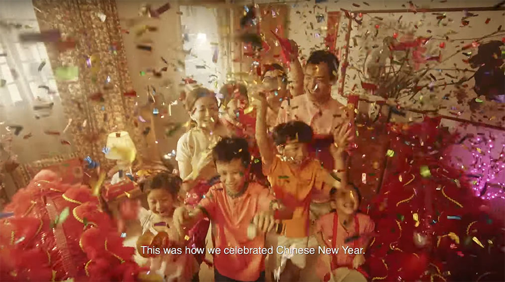 ADK Connect creates this nostalgic Lunar New Year spot for Singapore’s Ministry of Communications and Information