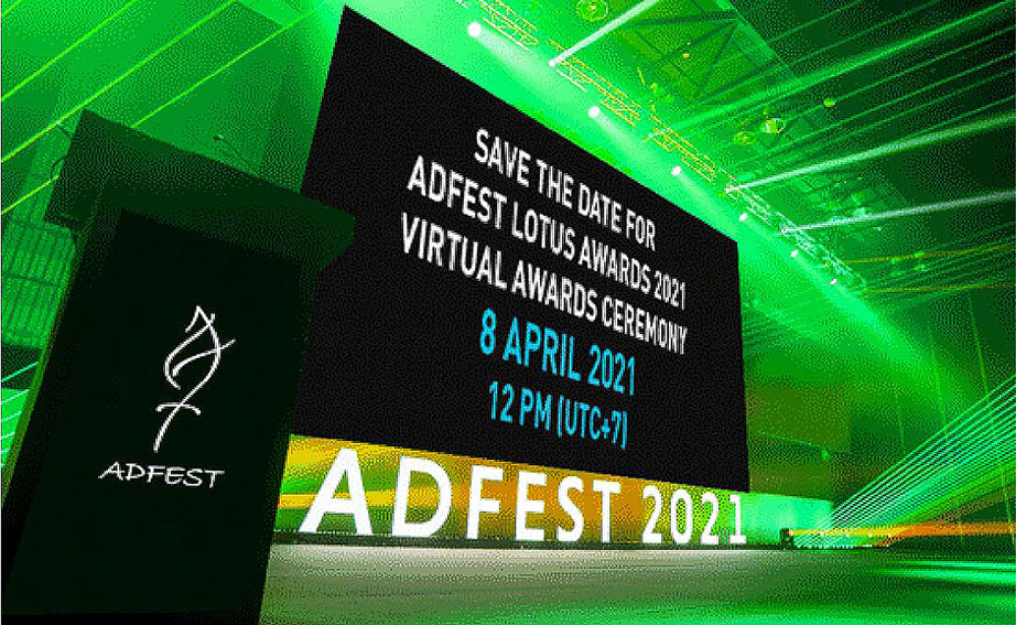 ADFEST 2021 Virtual Awards ceremony to be held Thursday 8th April: Register to view now