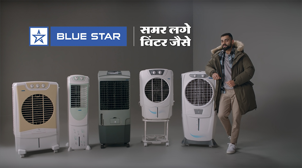 Virat Kohli experiences ‘Winter during Summer’ in Blue Star campaign via FCB Interface India