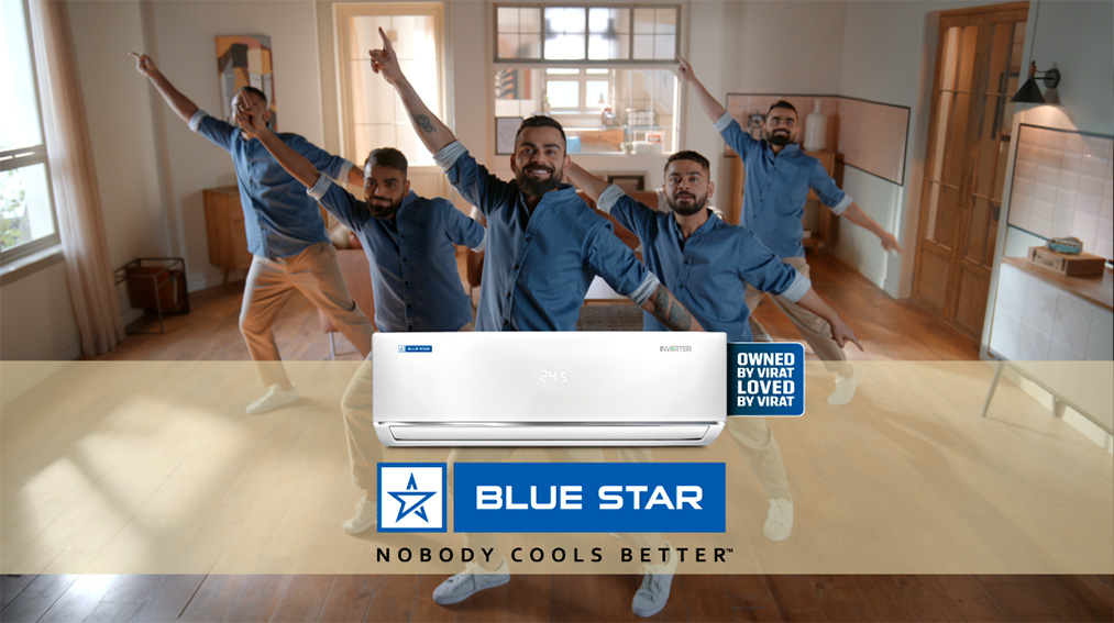 Virat Kohli experiences ‘Winter during Summer’ in Blue Star campaign via FCB Interface India