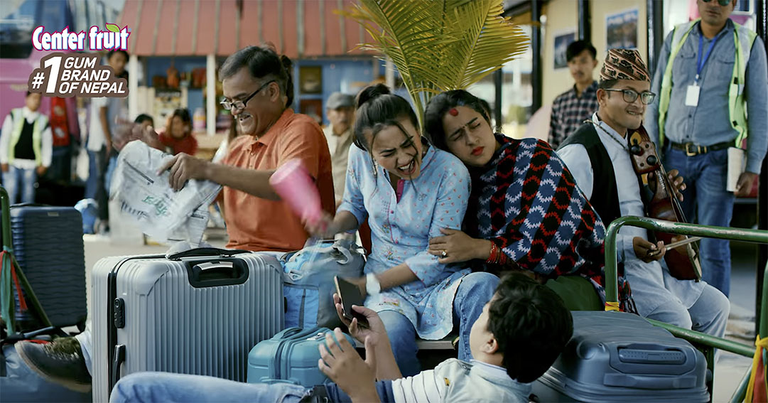Center Fruit gum launches new campaign via Outreach Nepal starring Swastima Khadka