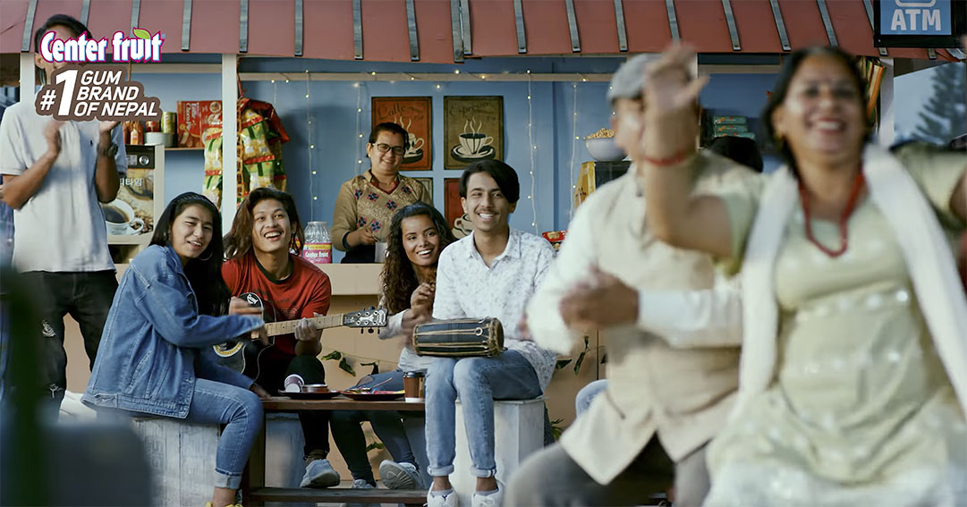 Center Fruit gum launches new campaign via Outreach Nepal starring Swastima Khadka