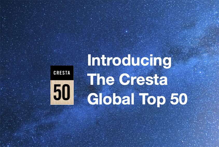 Nine Asian agencies chart in Cresta Awards first global Top 50 list