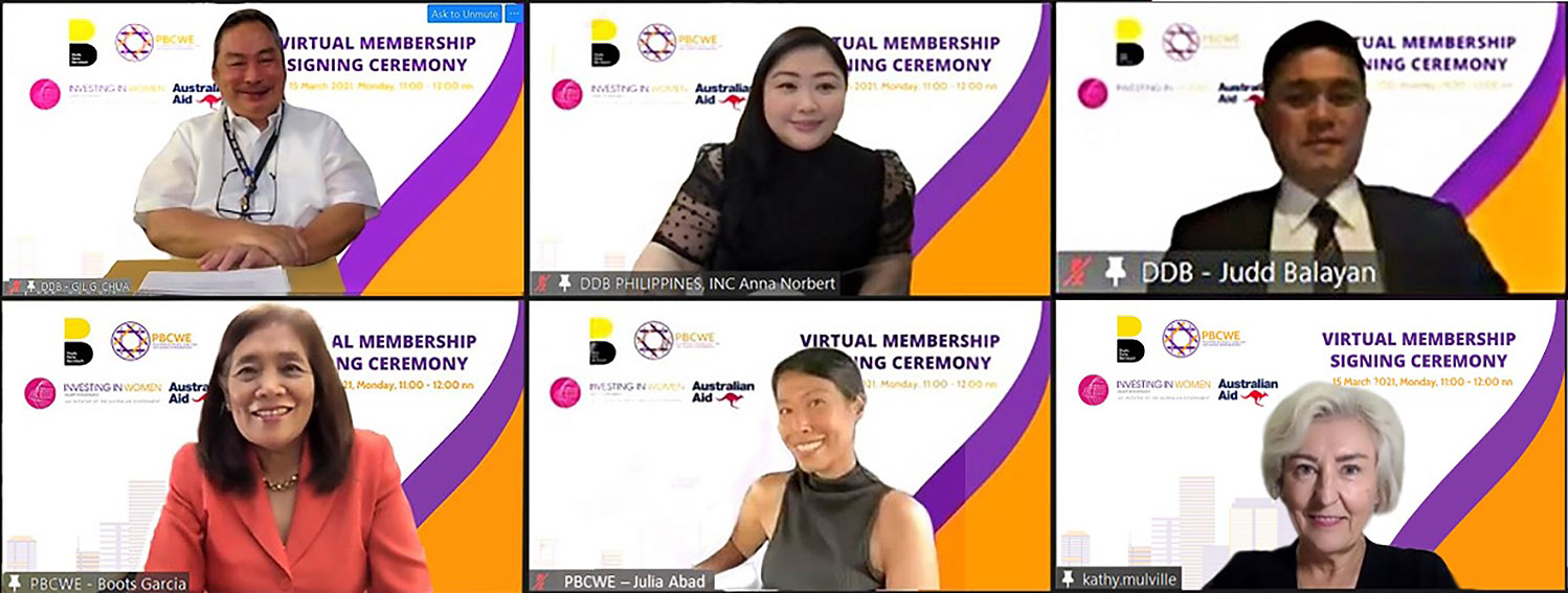 DDB Group Philippines becomes first advertising group to join Philippine Business Coalition for Women Empowerment
