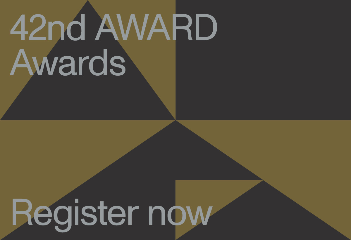 Register now for the 42nd AWARD Awards Virtual Ceremony on Friday 21 May at 1pm Singapore time